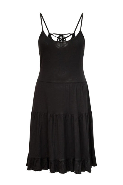 Midi-Kleid mit offenem Rücken