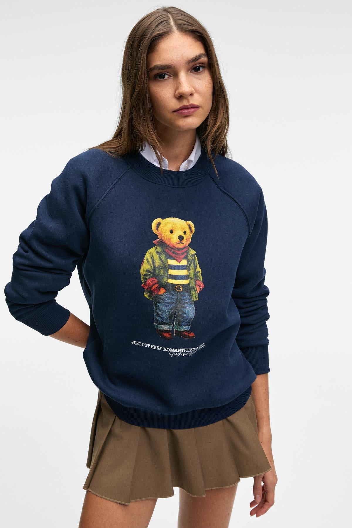AELORIA Damen Oversize Sweatshirt