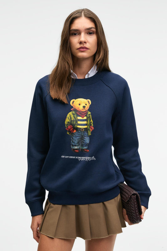 AELORIA Damen Oversize Sweatshirt