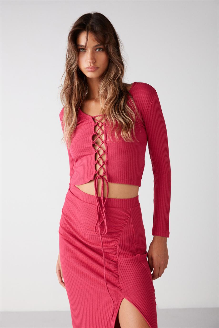 Strickbluse Relaxed