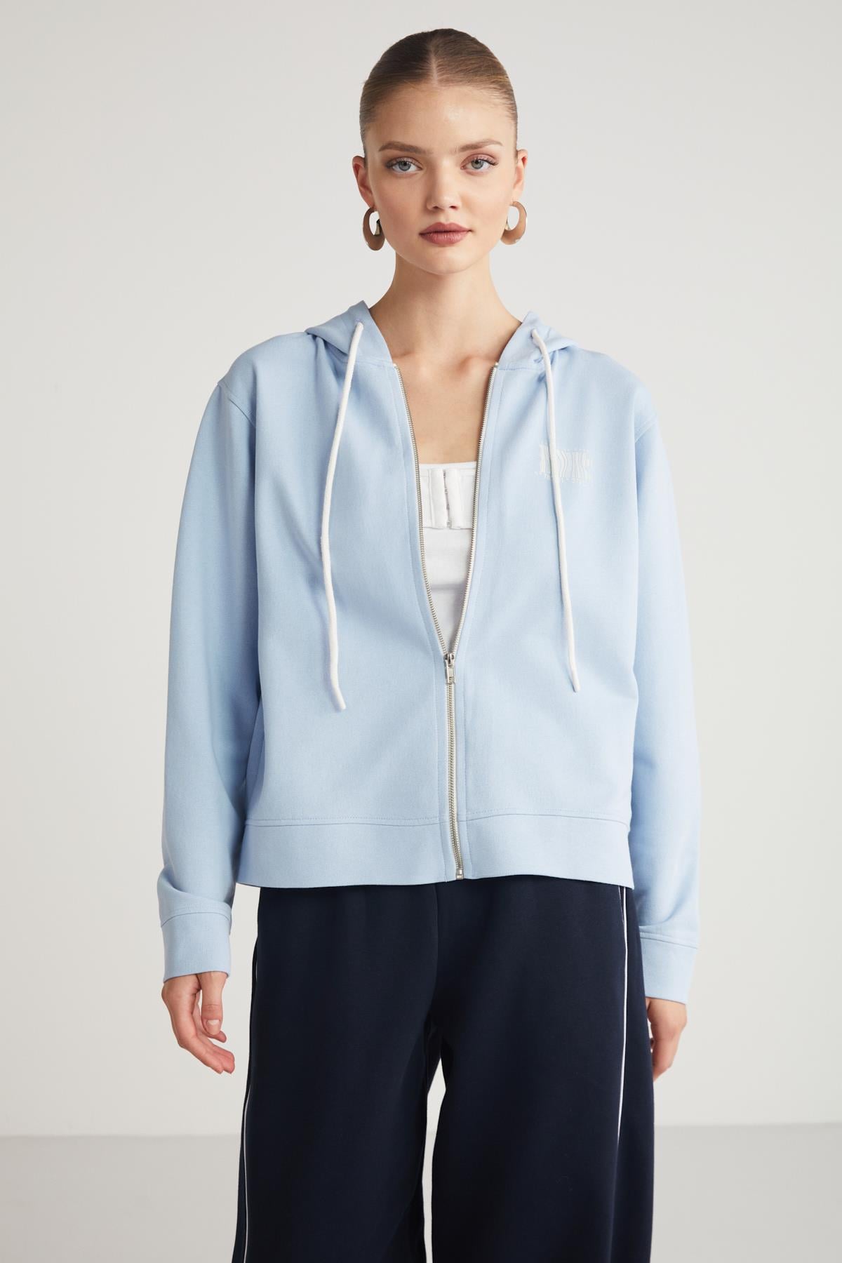AITANA Damen Hoodie-Sweatshirt mit Zip