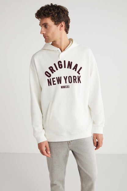 ALEKSI Herren Lockeres Sweatshirt
