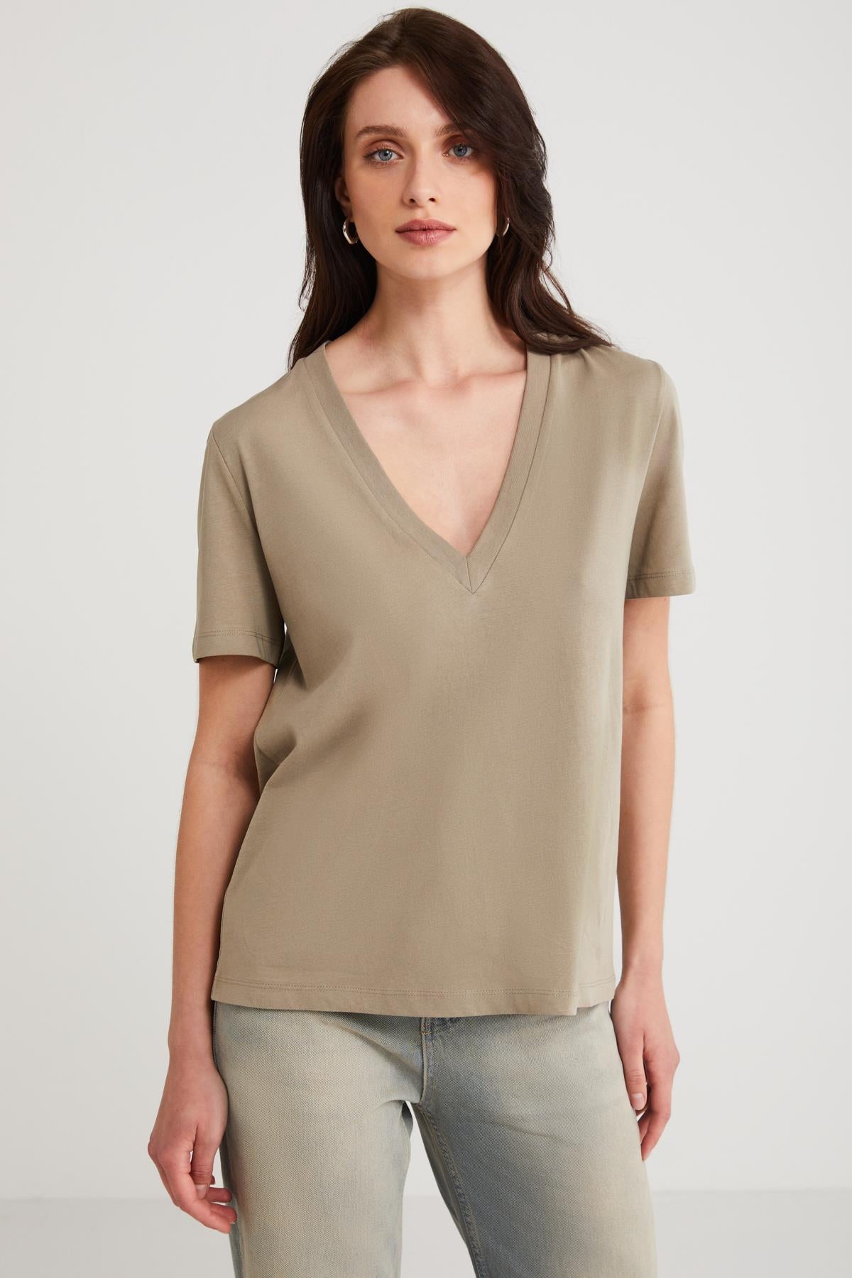 Aline Damen Bio-Baumwoll-Shirt