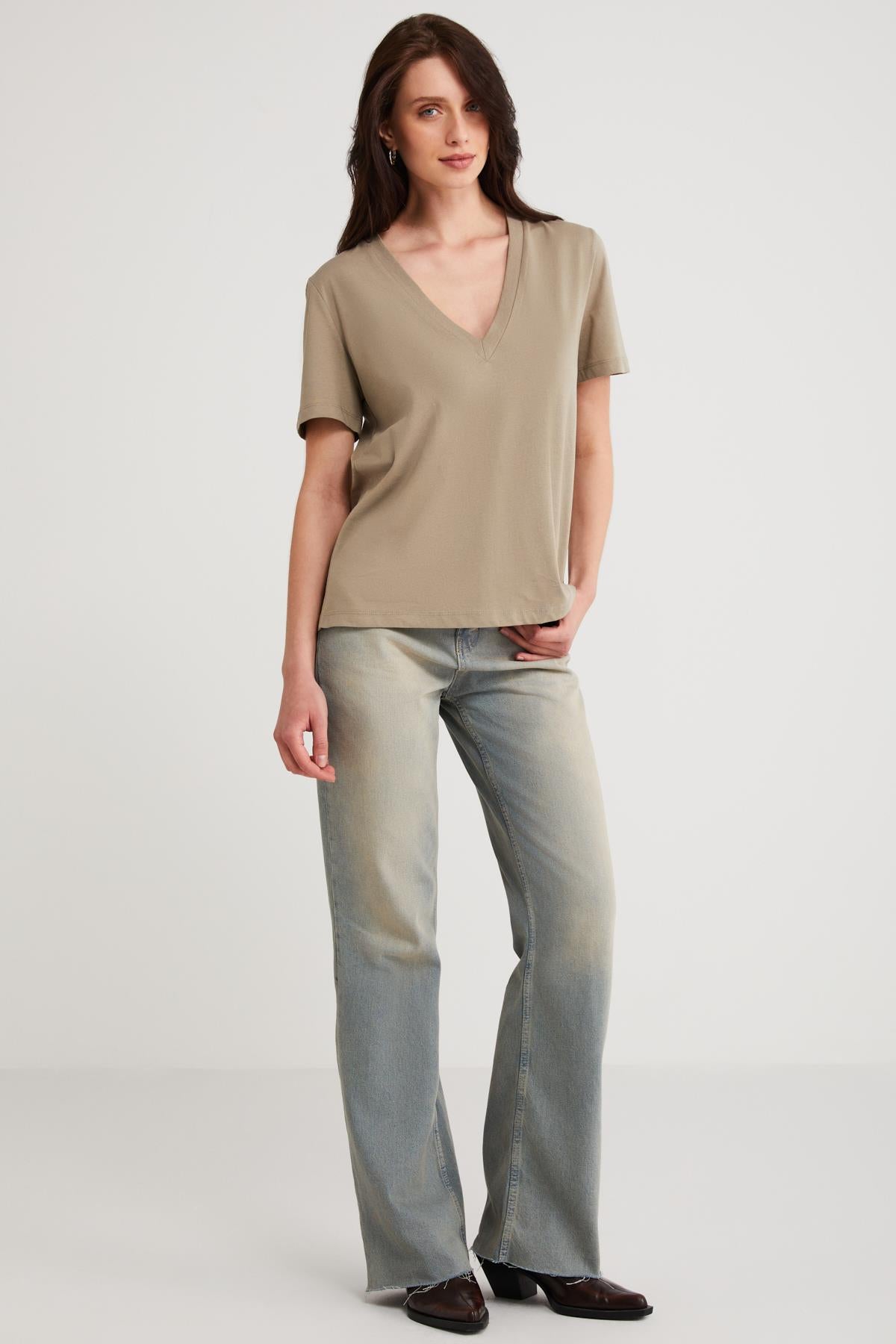Aline Damen Bio-Baumwoll-Shirt