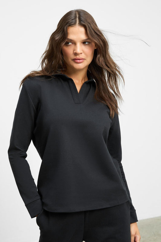 ALODIA Damen Stretch Hemd Set