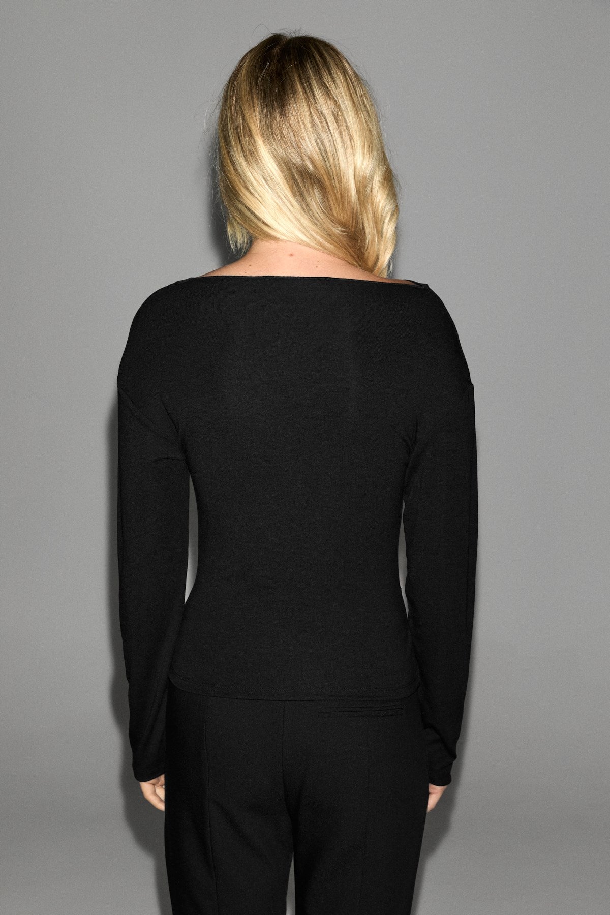 ALVERA Damen Bluse mit Seitenbindung