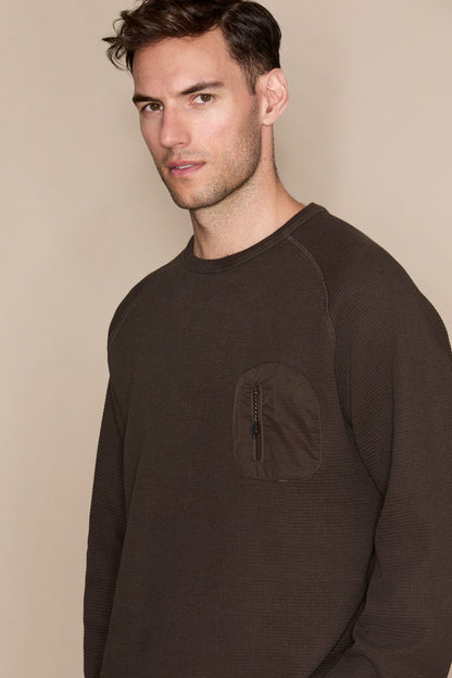 ANDES Herren Sweatshirt mit Tasche