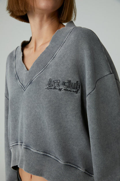 ANDREITA Damen Oversize Sweatshirt