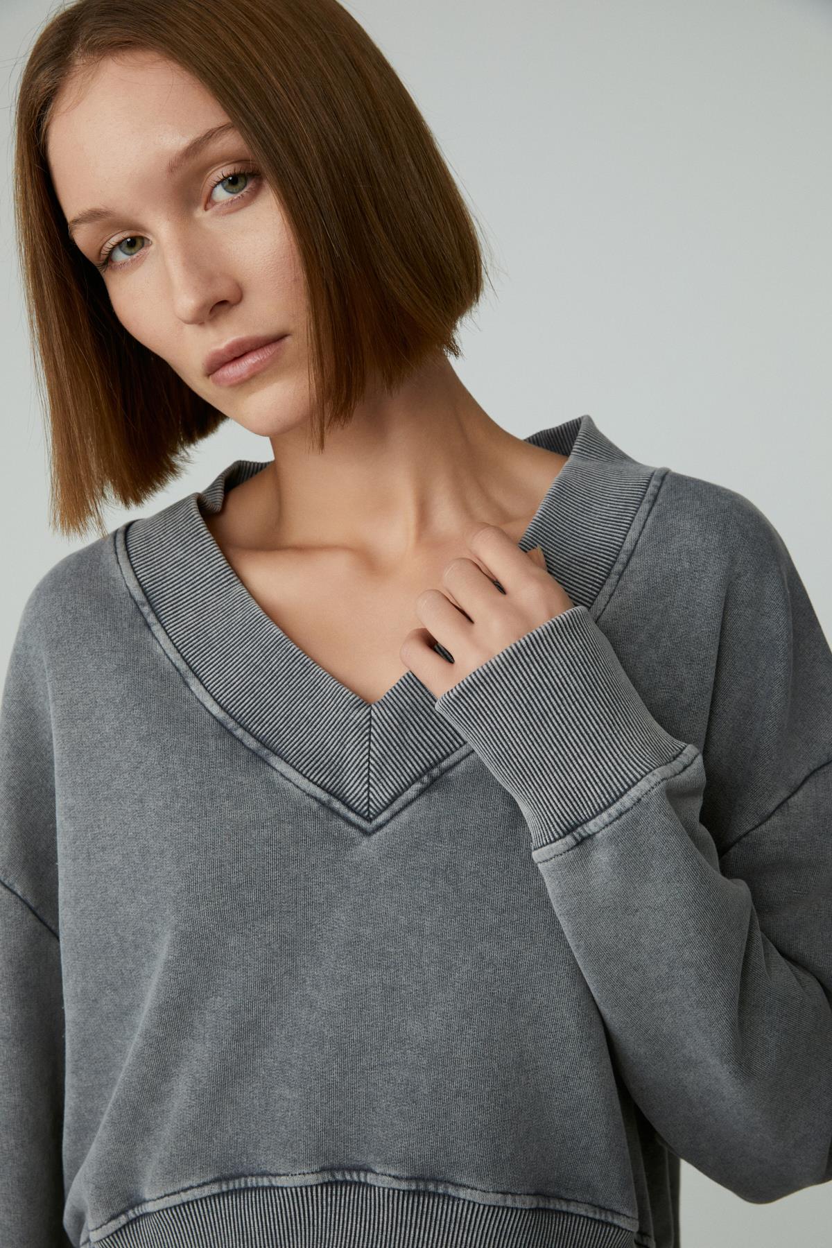 ANDREITA Damen Oversize Sweatshirt