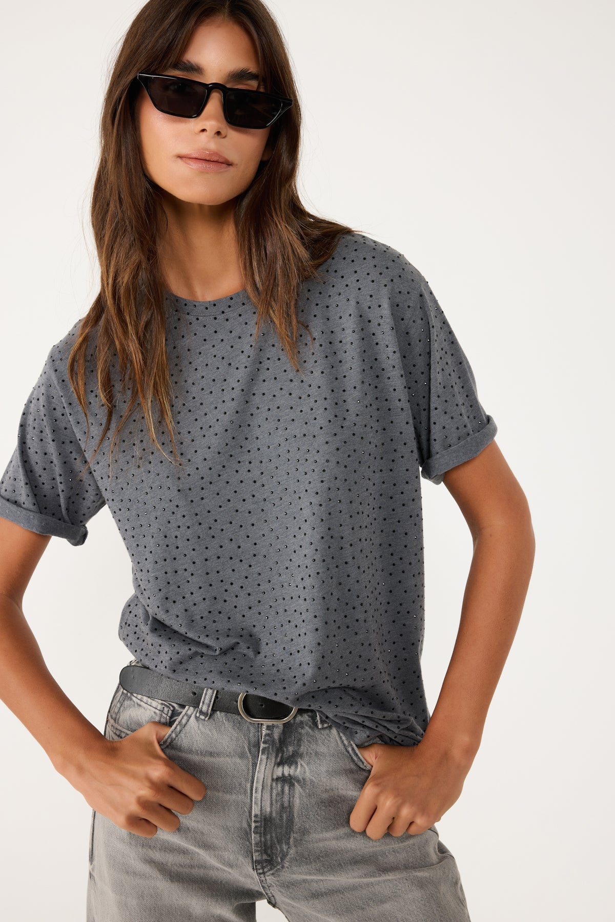 Bequemes Basic-T-Shirt