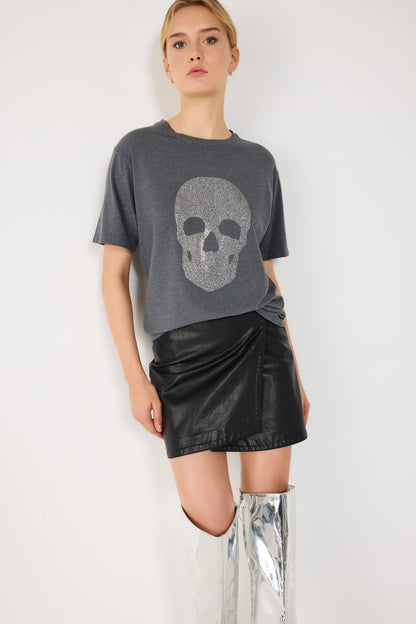 T-Shirt mit Rundhalsausschnitt und lockerer Passform