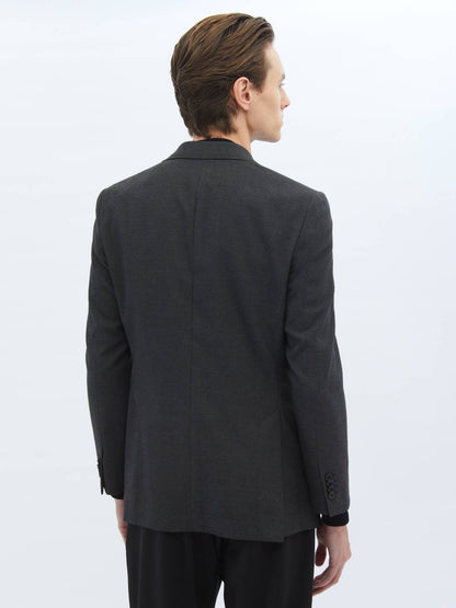 Gemusterte, umweltfreundliche Jacke mit moderner Passform