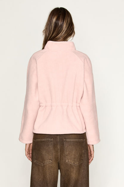 ARBOUR Damen Fleece-Zip-Sweatshirt