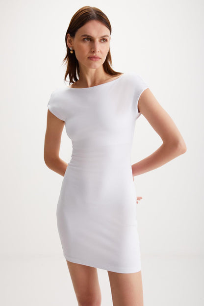 Damen Bio-Baumwoll Bodycon Kleid