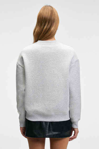 ARINEL Damen V-Ausschnitt Sweatshirt