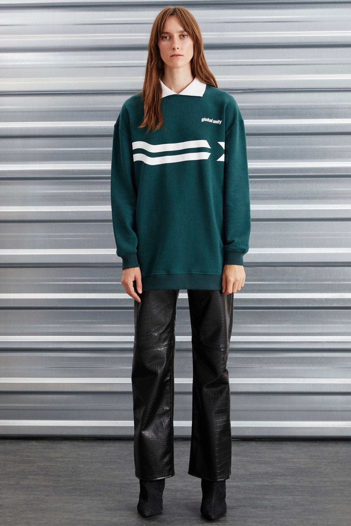 Arlene Damen Rollkragen Sweatshirt