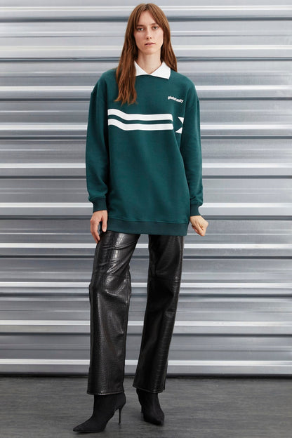 Arlene Damen Rollkragen Sweatshirt