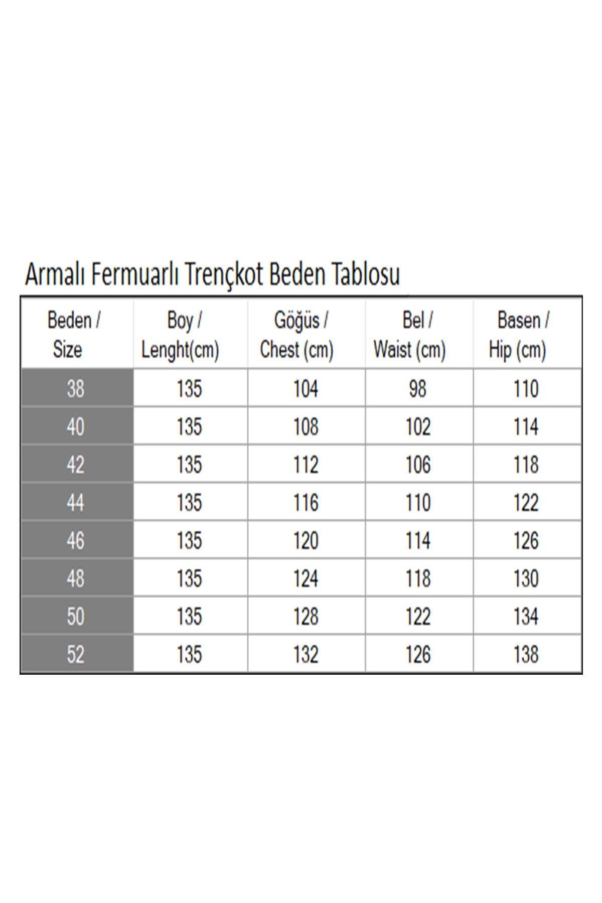 Taba Trenchcoat mit Reißverschluss von Armalı - 19217