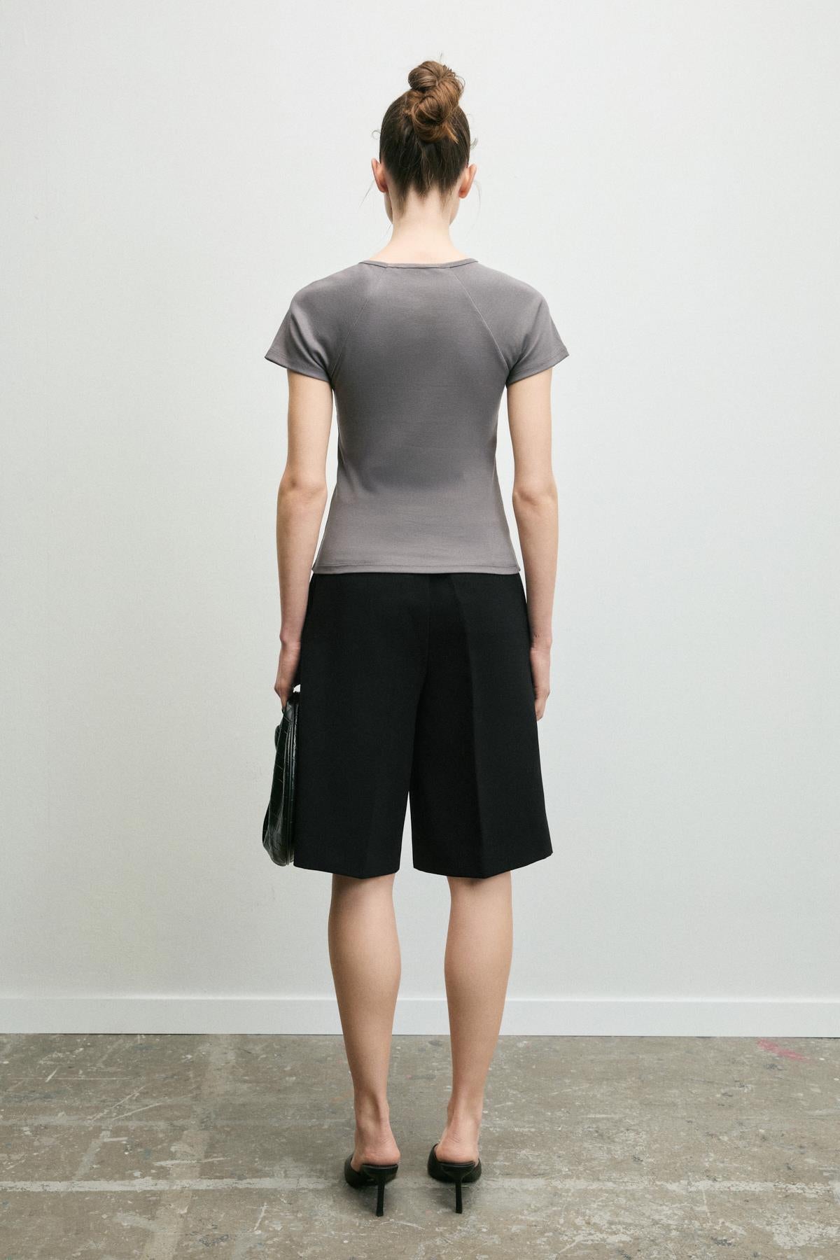 Damen Soft Slim Fit T-Shirt