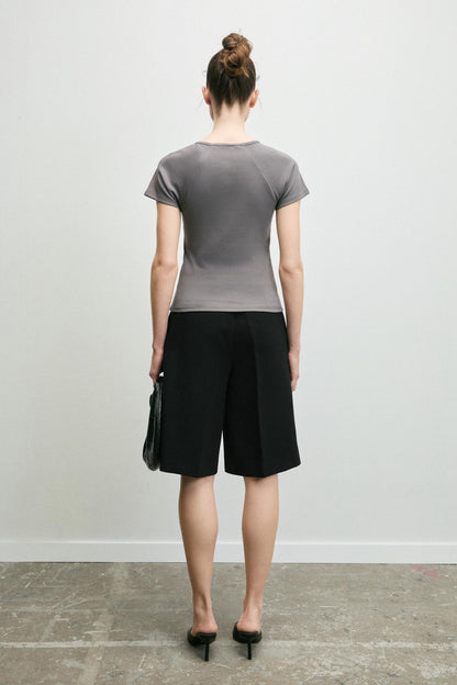 Damen Soft Slim Fit T-Shirt