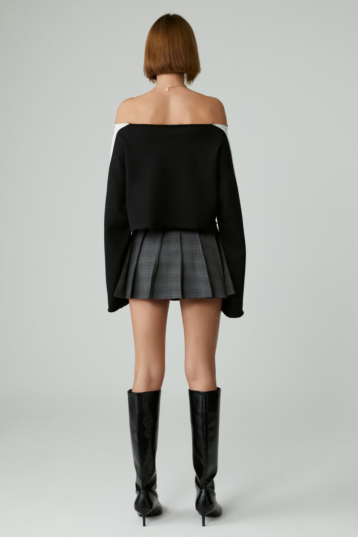 Damen Asymmetrisches Sweatshirt
