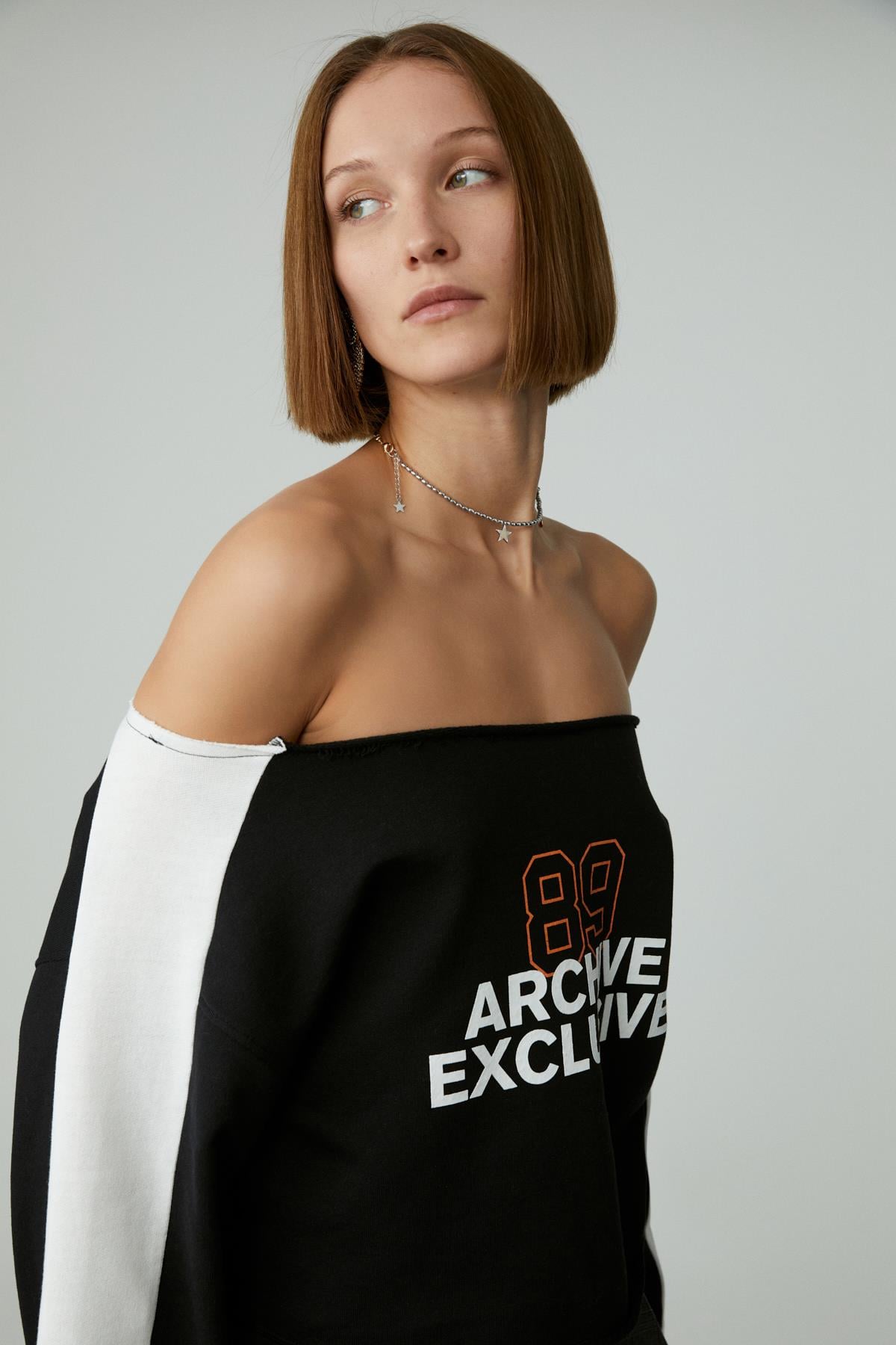 Damen Asymmetrisches Sweatshirt