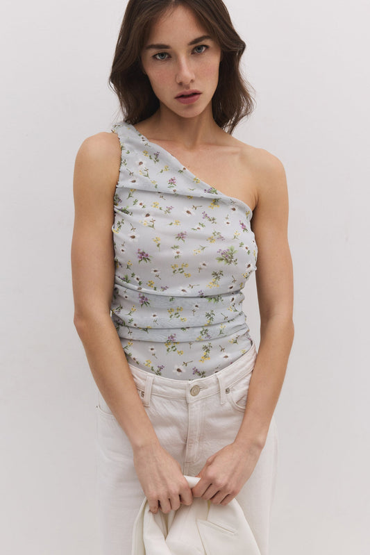 Asymmetrischer Body mit Druckknöpfen