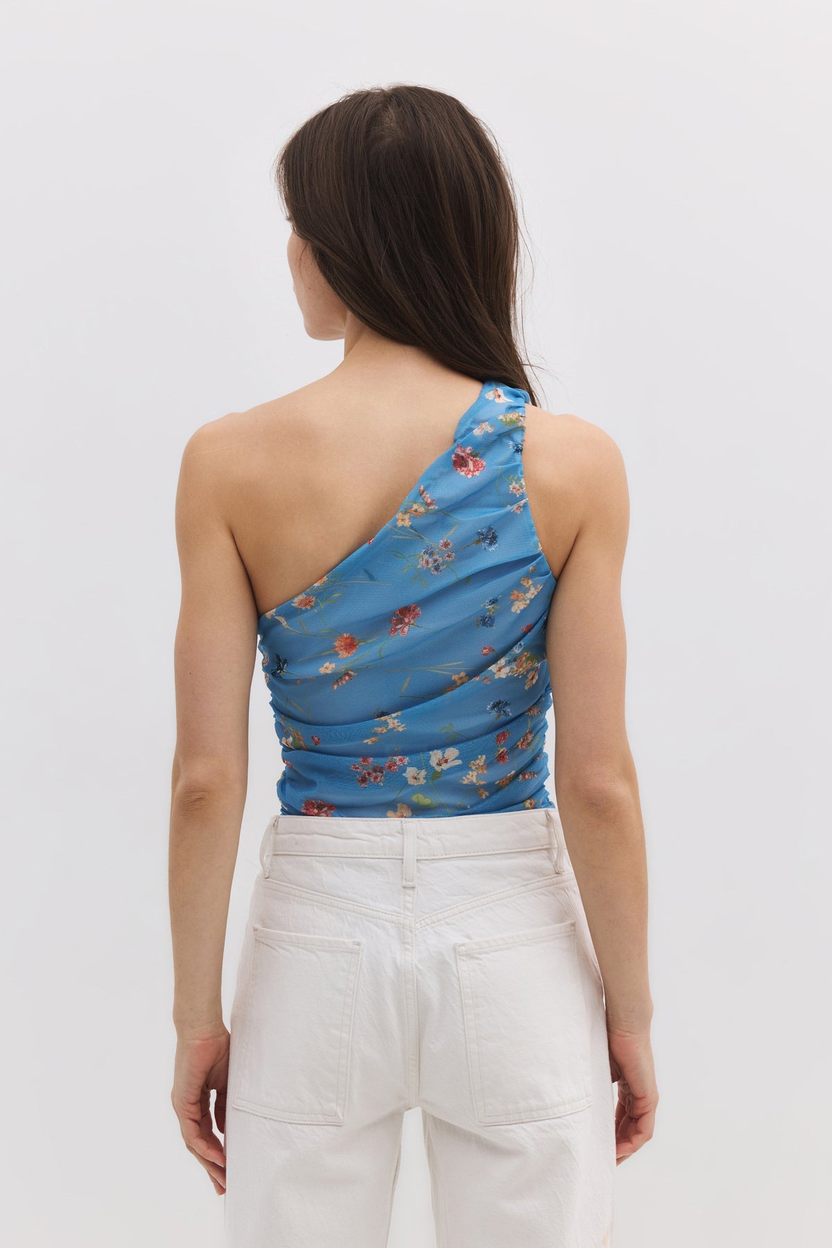 Asymmetrischer Body mit Druckknöpfen