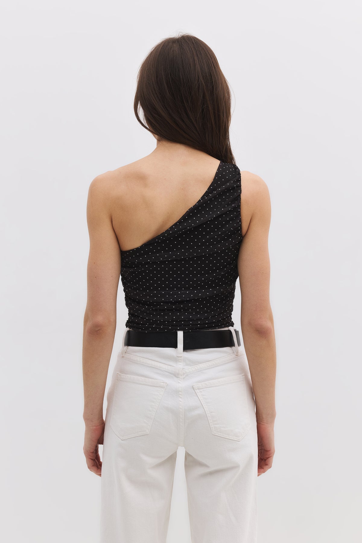 Asymmetrischer Body mit Druckknöpfen