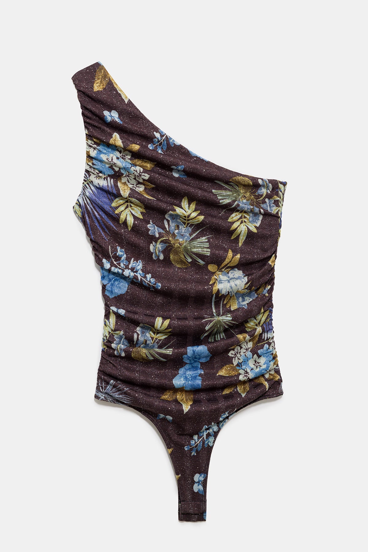 Asymmetrischer Body mit Druckknöpfen