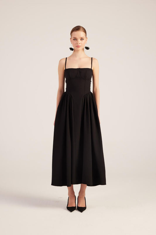 Langkleid mit Trägern
