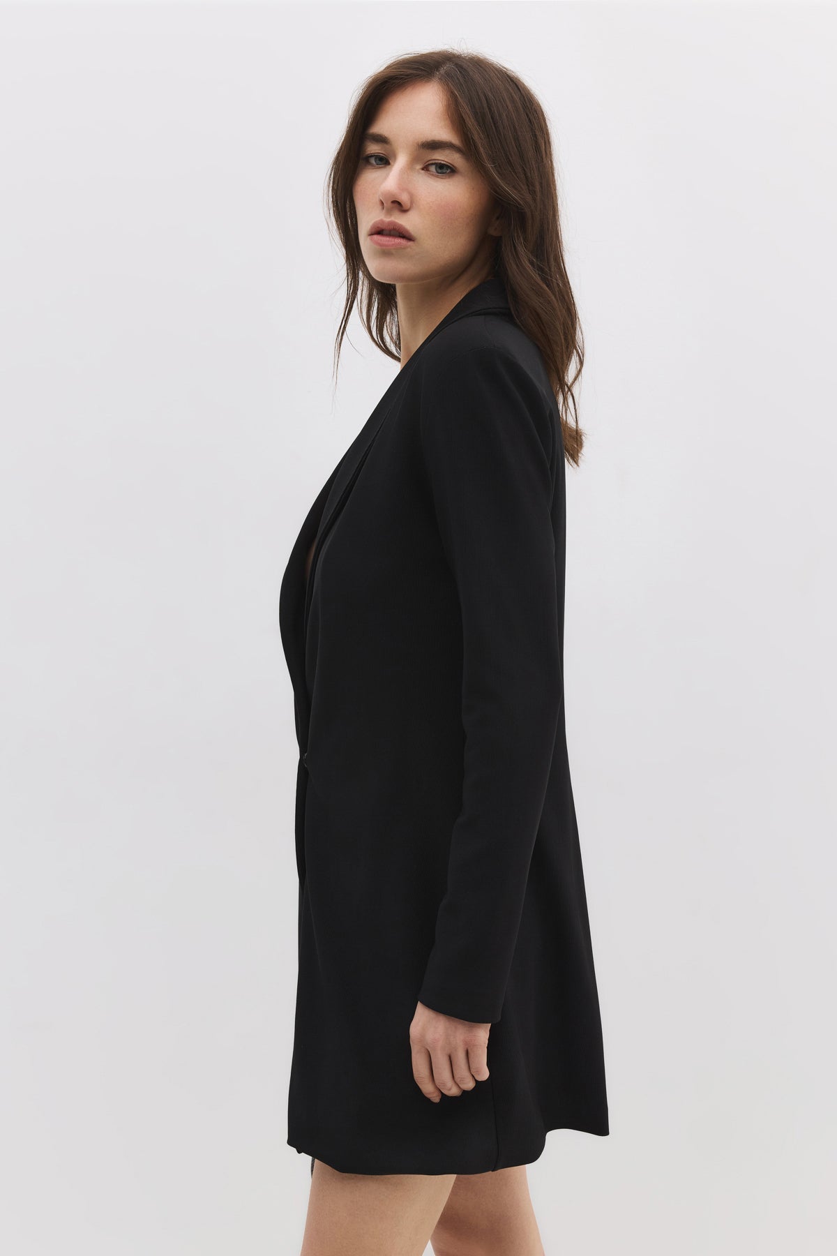 Gefüttertes Jackenkleid