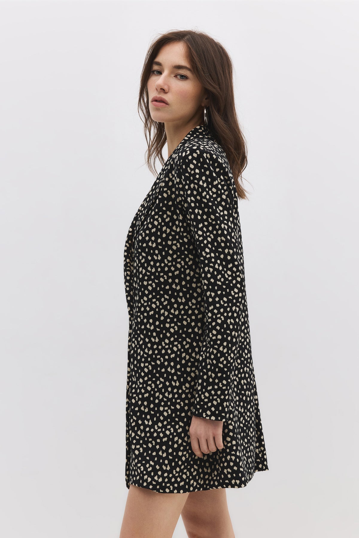 Gefüttertes Jackenkleid