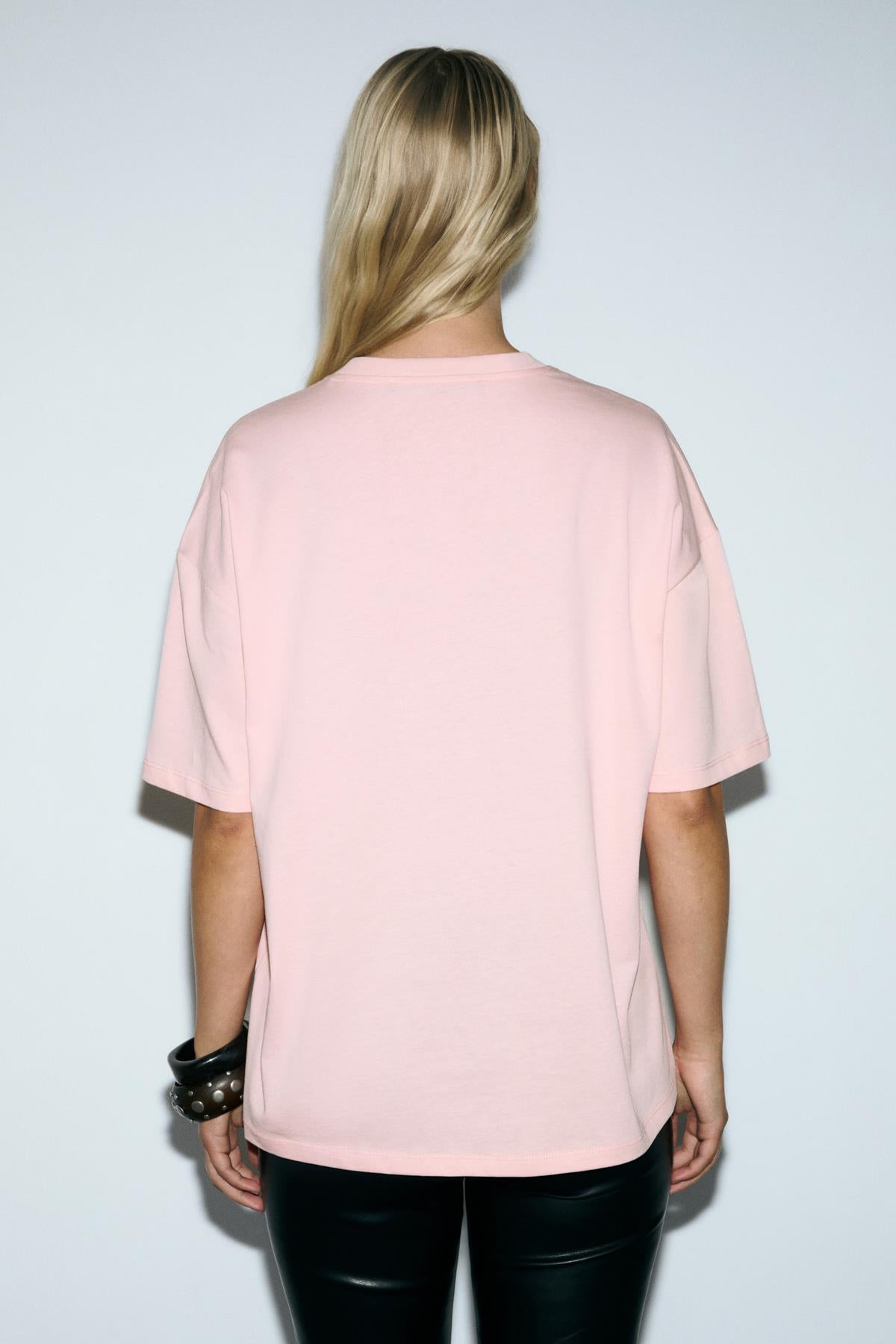 Damen Oversized Print-Shirt