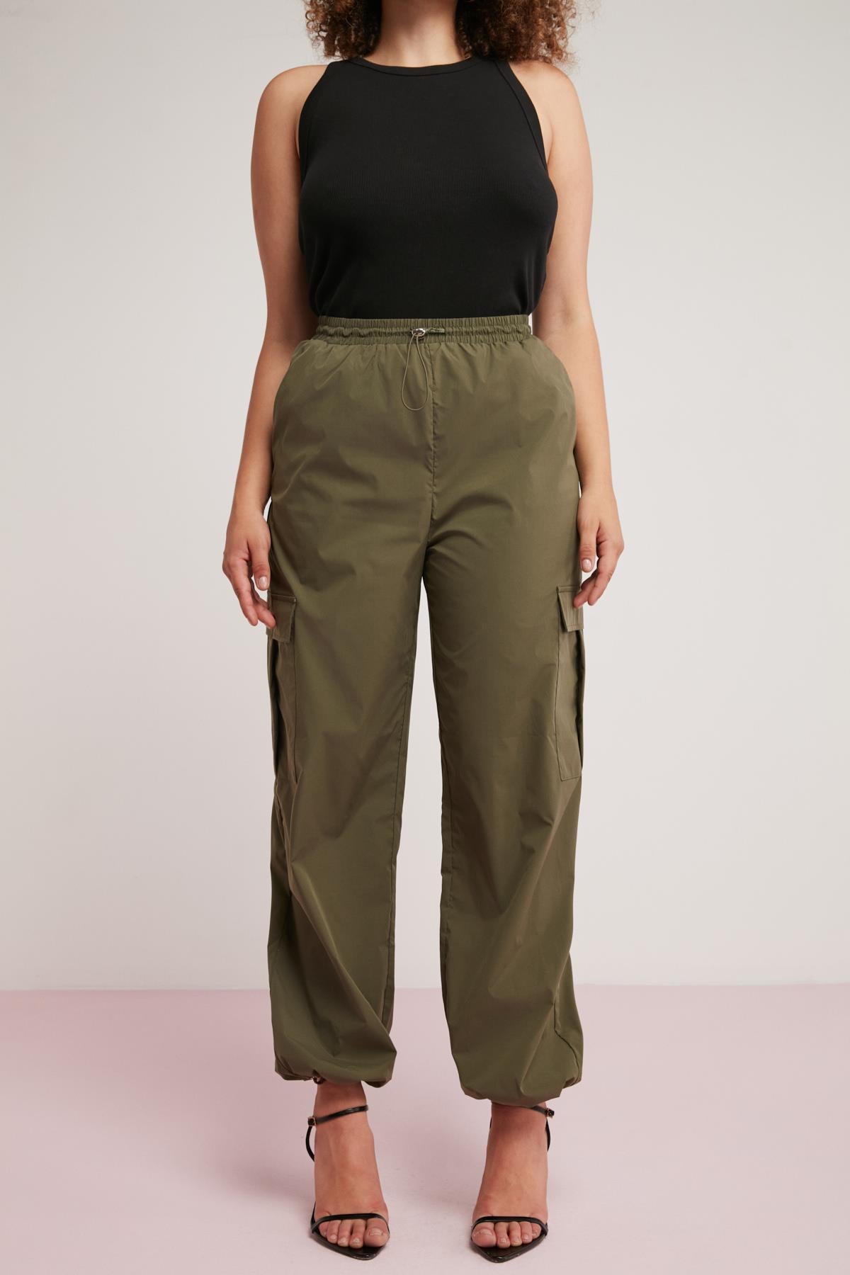 Damen Plus Size Cargohose