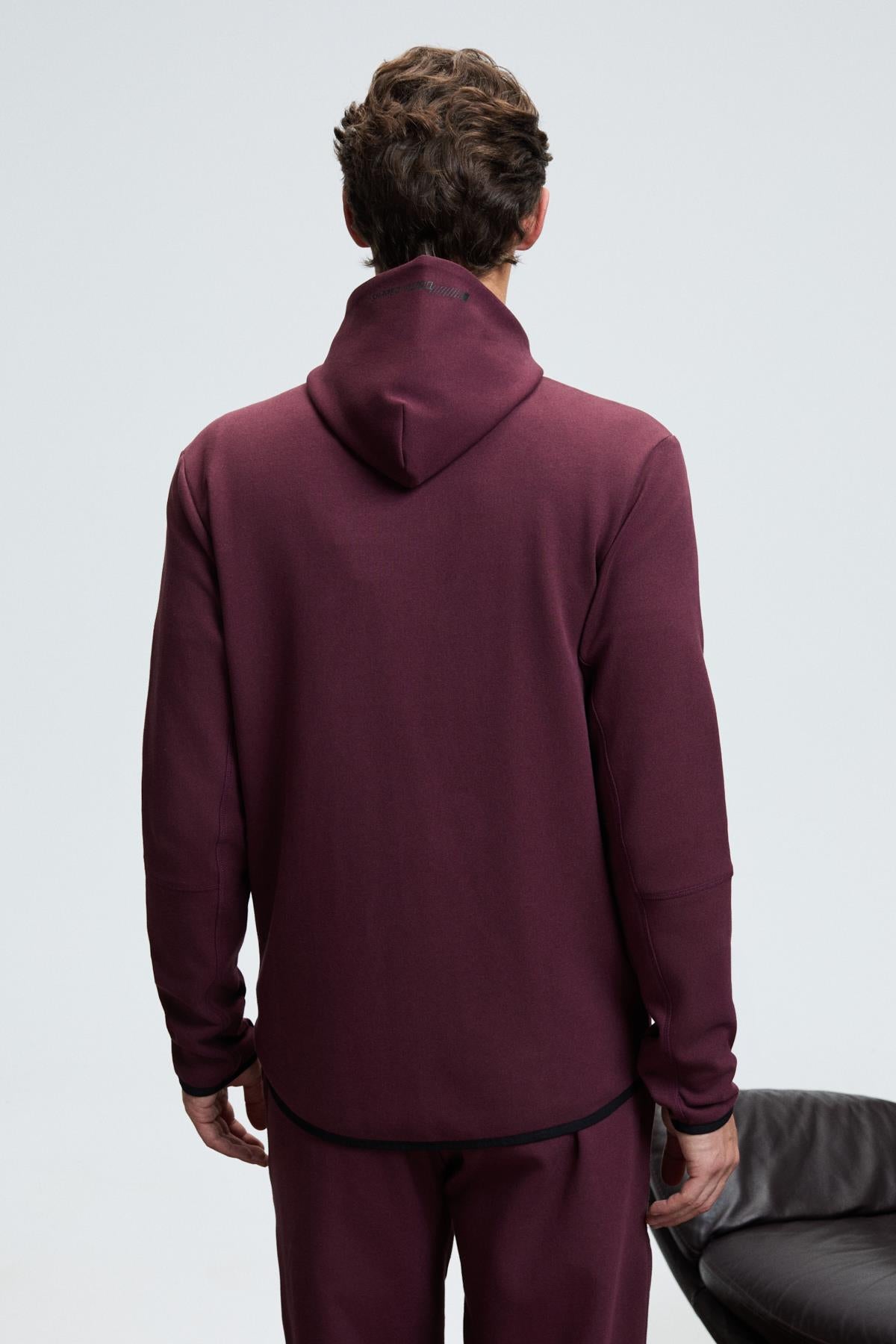 AVENER Herren Kapuzen-Zip-Sweatshirt