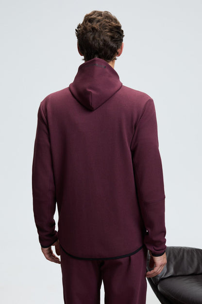 AVENER Herren Kapuzen-Zip-Sweatshirt