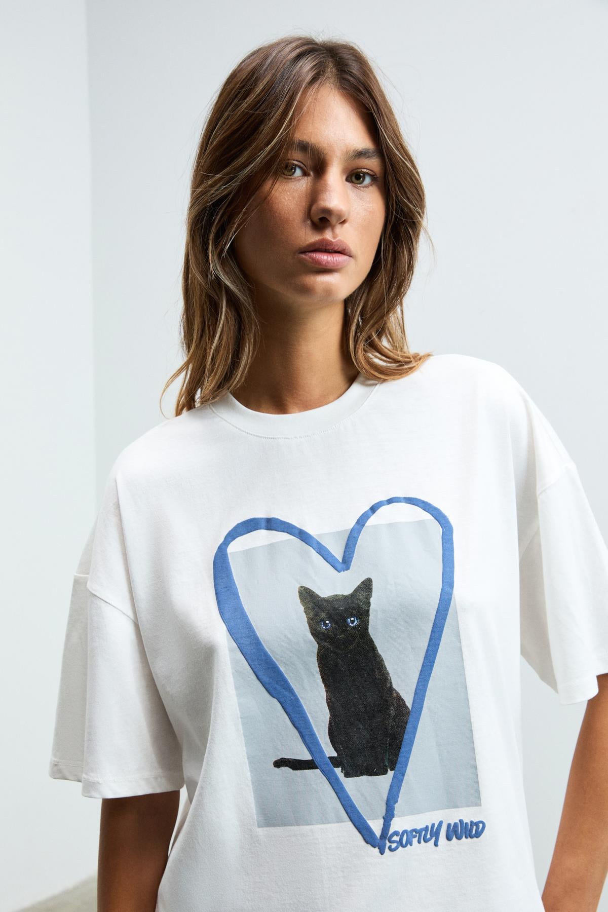 AYUKRA Damen Bedrucktes T-Shirt