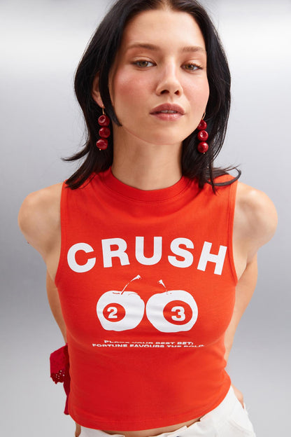 AZURA Damen Baumwoll Crop T-Shirt