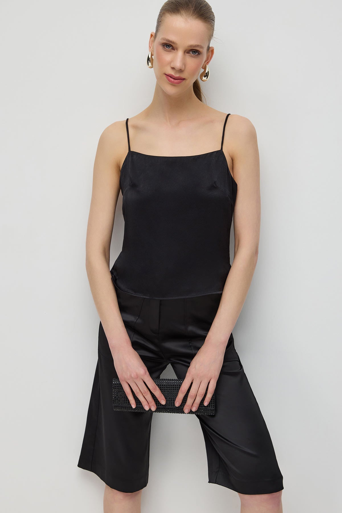Bluse mit Spitzendetails