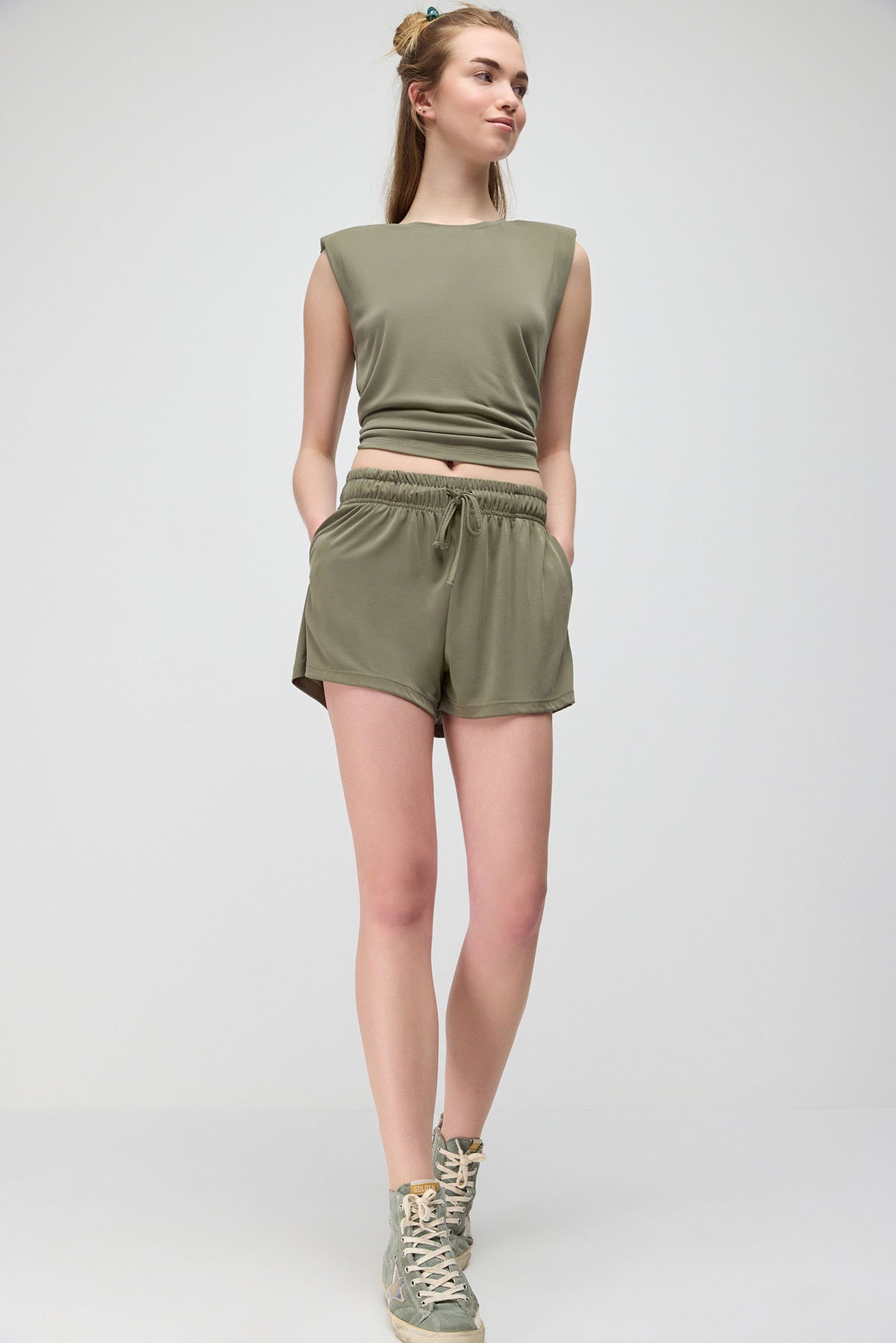 Shorts mit Seitentaschen