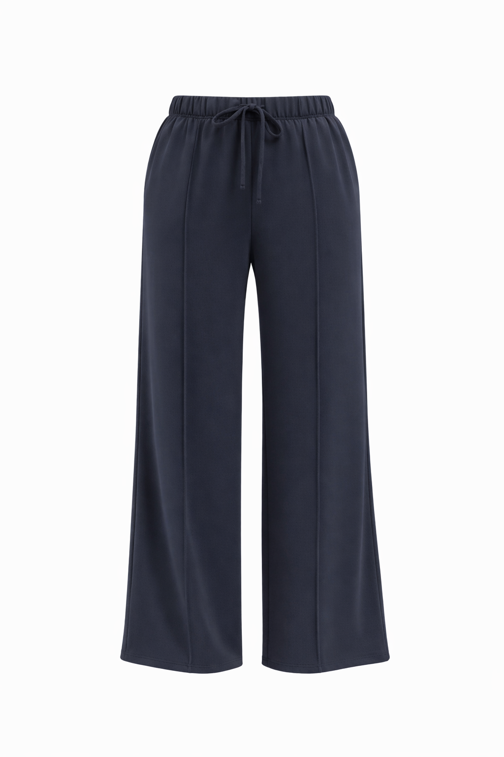 Weit geschnittene Hose mit Kordelzug