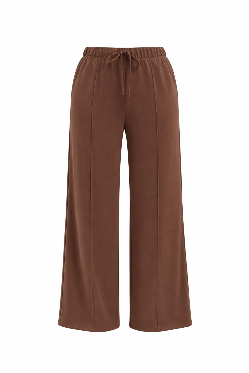 Weit geschnittene Hose mit Kordelzug
