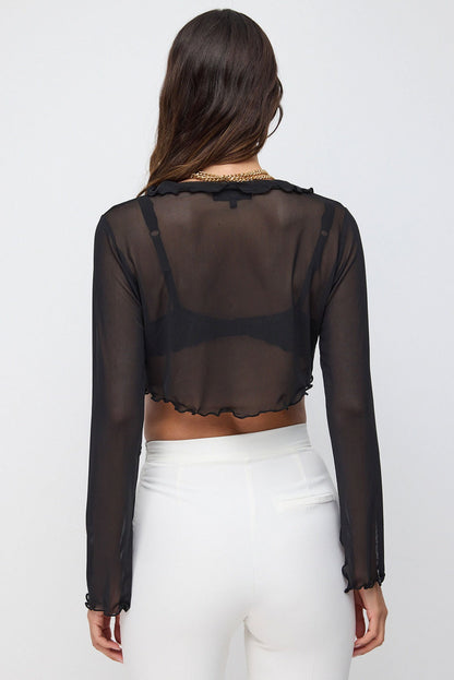 Netzbluse mit Bindedetail