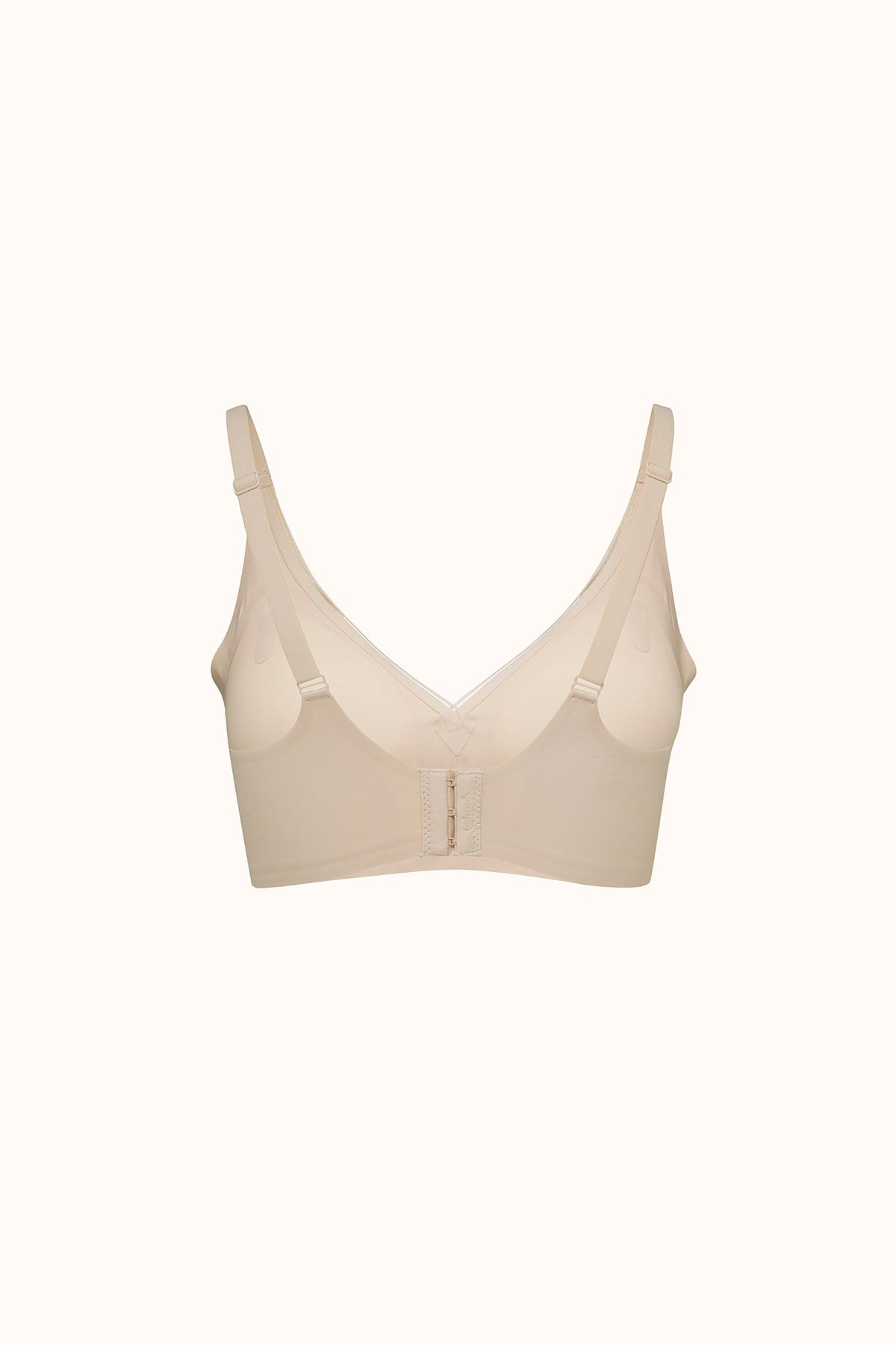 Nahtloser Laser-Cut BH mit Polstern CC417 Beige