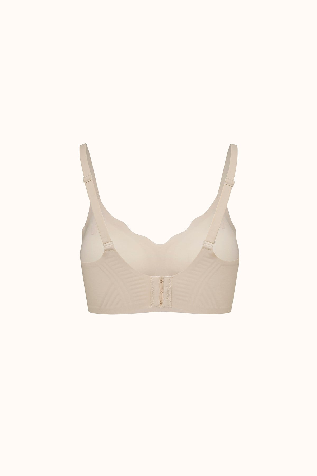 Nahtloser Laser-Cut-BH mit Polstern CC418 Beige