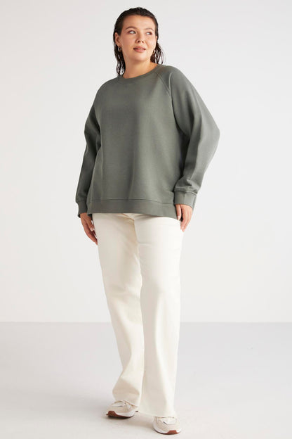 BARBORABB Sweatshirt in Großen Größen