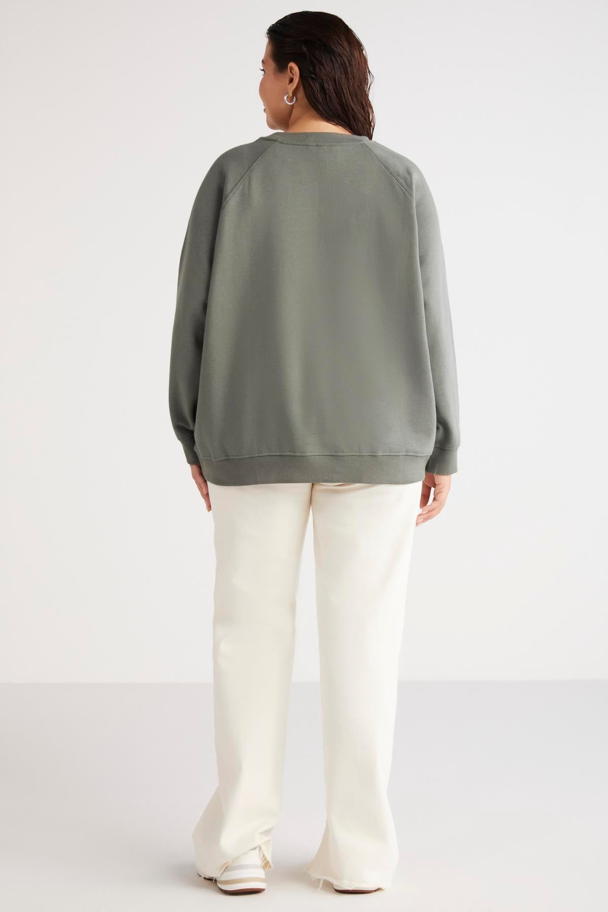 BARBORABB Sweatshirt in Großen Größen