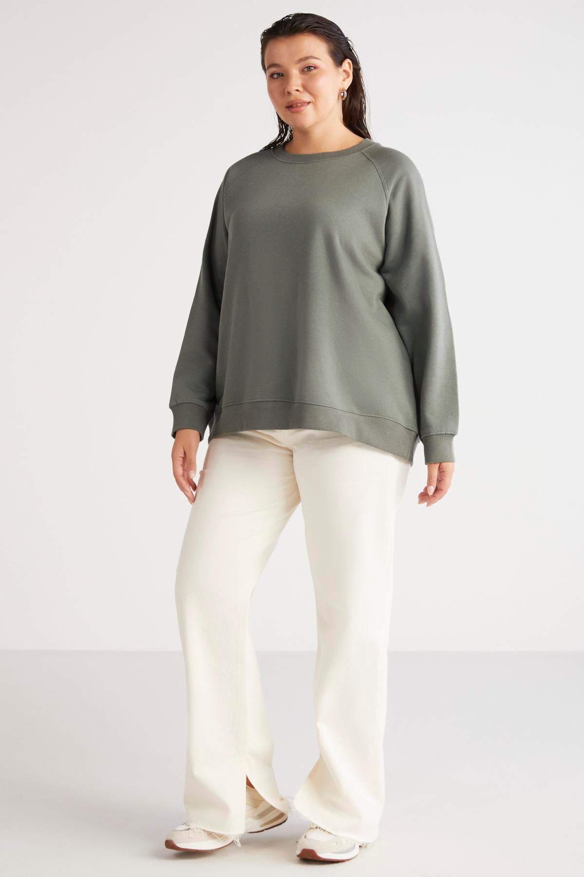 BARBORABB Sweatshirt in Großen Größen