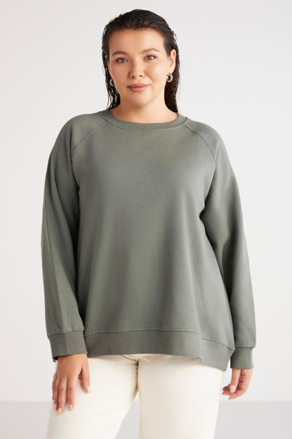 BARBORABB Sweatshirt in Großen Größen